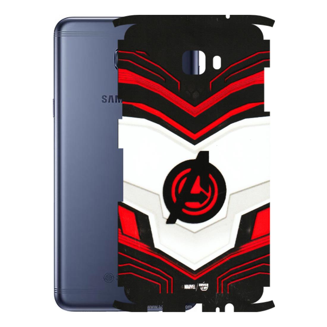 Samsung M/F/Note/Flip and C Phone Skins (All Models) - Avengers Logo - 3D Embossed Finish (L-55) Samsung Galaxy C7 Pro