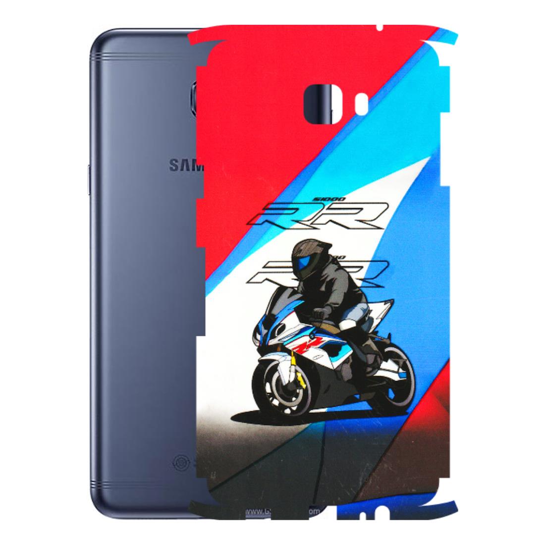 Samsung M/F/Note/Flip and C Phone Skins (All Models) - Bikers Love - 3D Embossed Finish (L-58) Samsung Galaxy C7 Pro