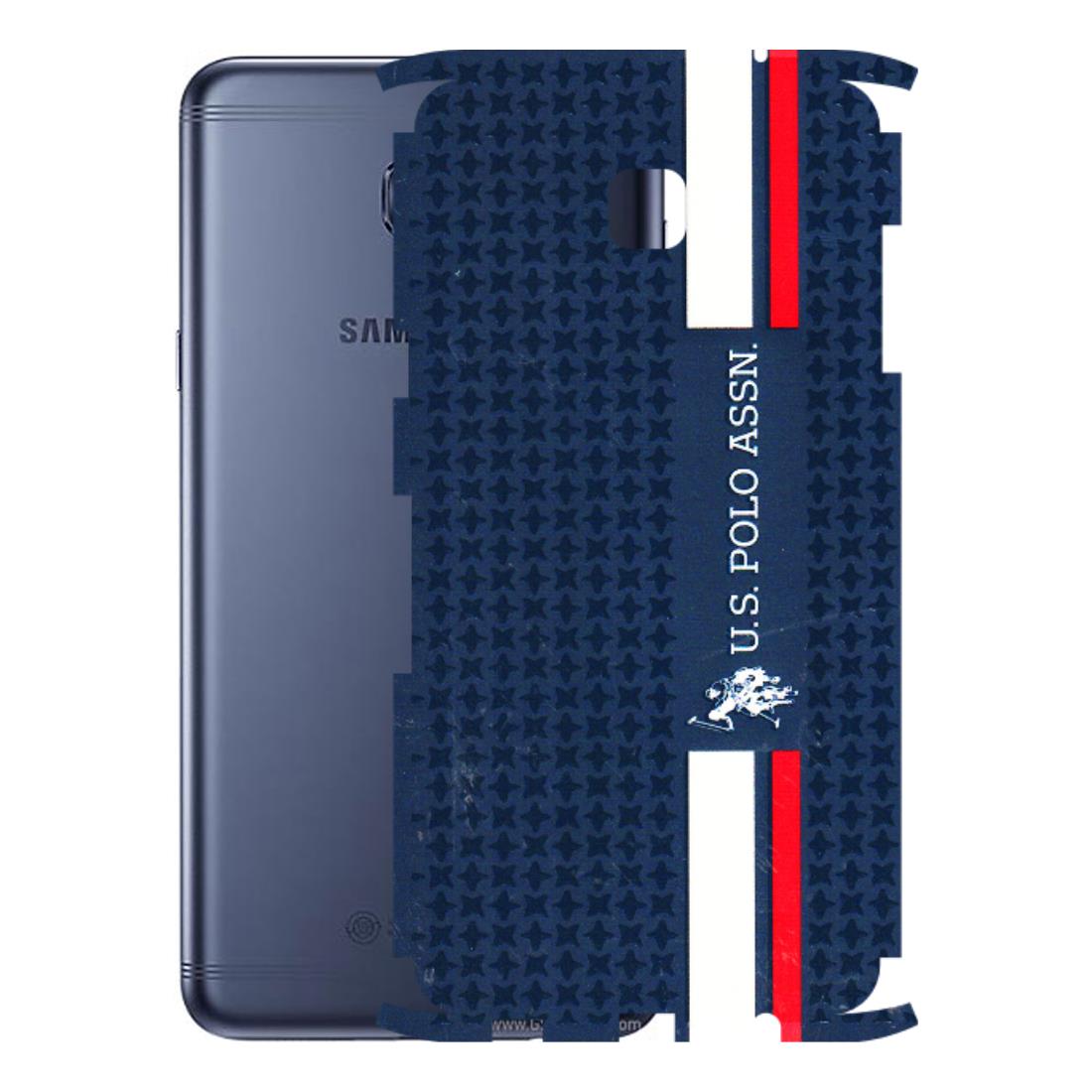 Samsung M/F/Note/Flip and C Phone Skins (All Models) - US POLO Designer Brand - 3D Embossed Finish (L-65) Samsung Galaxy C7 Pro