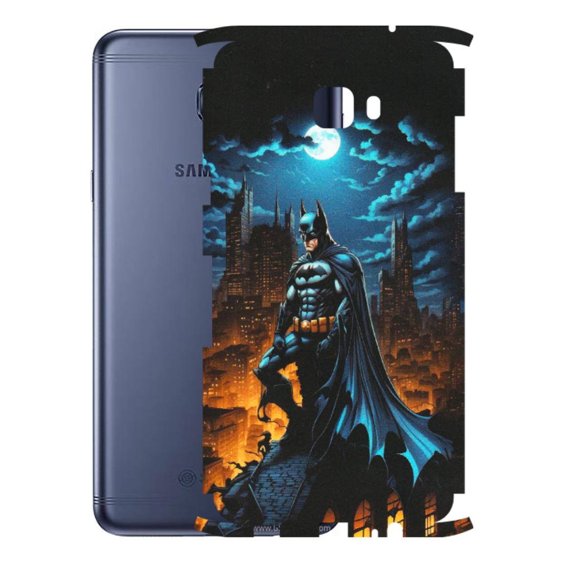 Samsung M/F/Note/Flip and C Phone Skins (All Models) - Batman Arkham City - Matte Finish (M-01) Samsung Galaxy C7 Pro