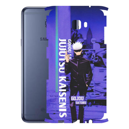 Samsung M/F/Note/Flip and C Phone Skins (All Models) - Jujutsu Kaisen Gojo - Matte Finish (M-05) Samsung Galaxy C7 Pro