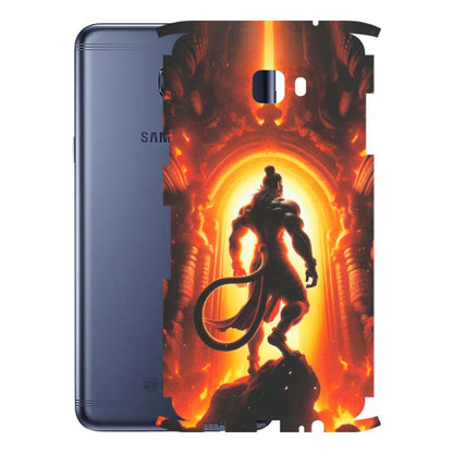 Samsung M/F/Note/Flip and C Phone Skins (All Models) - HanumanJi - Matte Finish (M-06) Samsung Galaxy C7 Pro