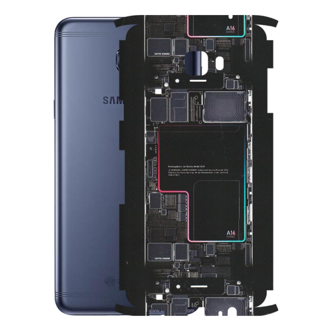 Samsung M/F/Note/Flip and C Phone Skins (All Models) - Motherboard Circuit Layout - Matte Finish (M-117) Samsung Galaxy C7 Pro