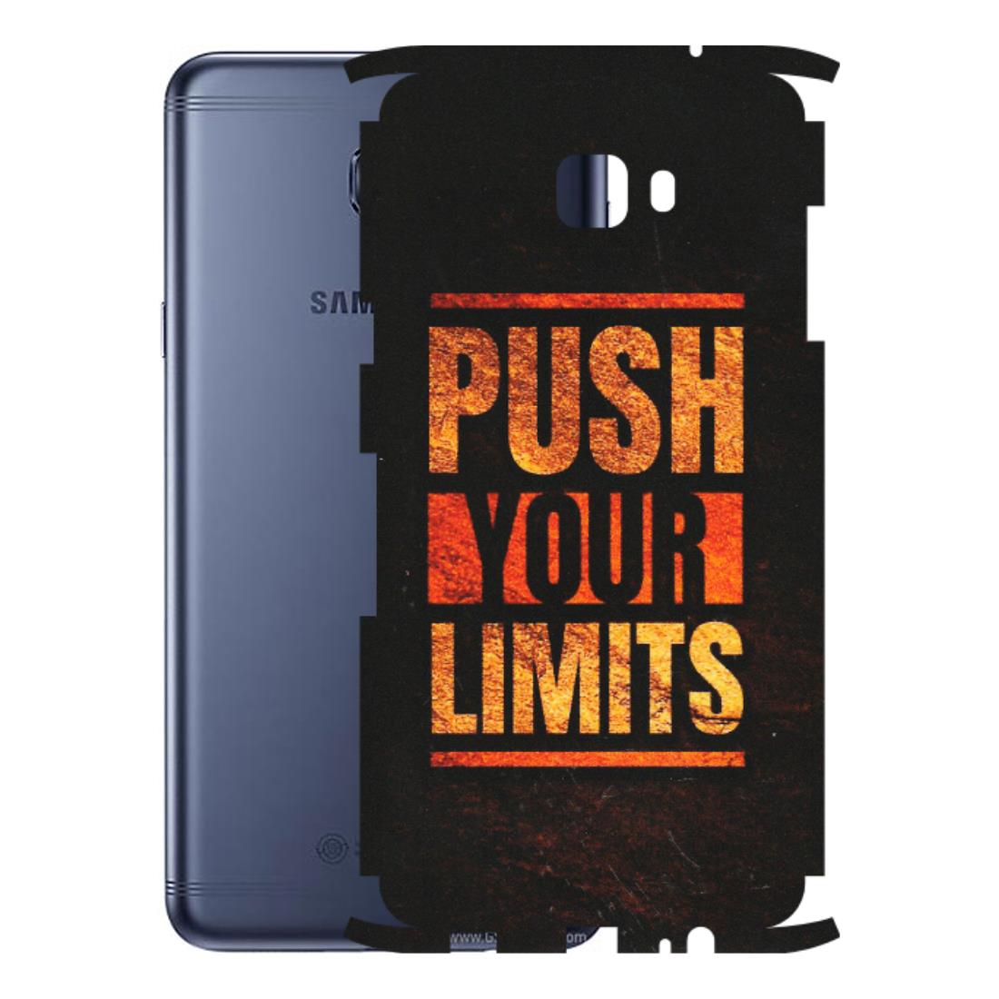 Samsung M/F/Note/Flip and C Phone Skins (All Models) - Push Your Limits - Matte Finish (M-118) Samsung Galaxy C7 Pro