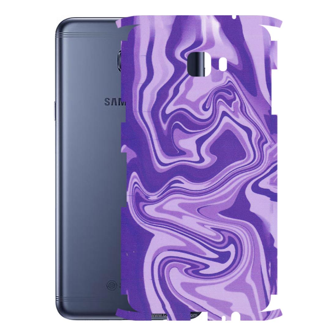 Samsung M/F/Note/Flip and C Phone Skins (All Models) - Hazy Purple Nights - Matte Finish (M-14) Samsung Galaxy C7 Pro