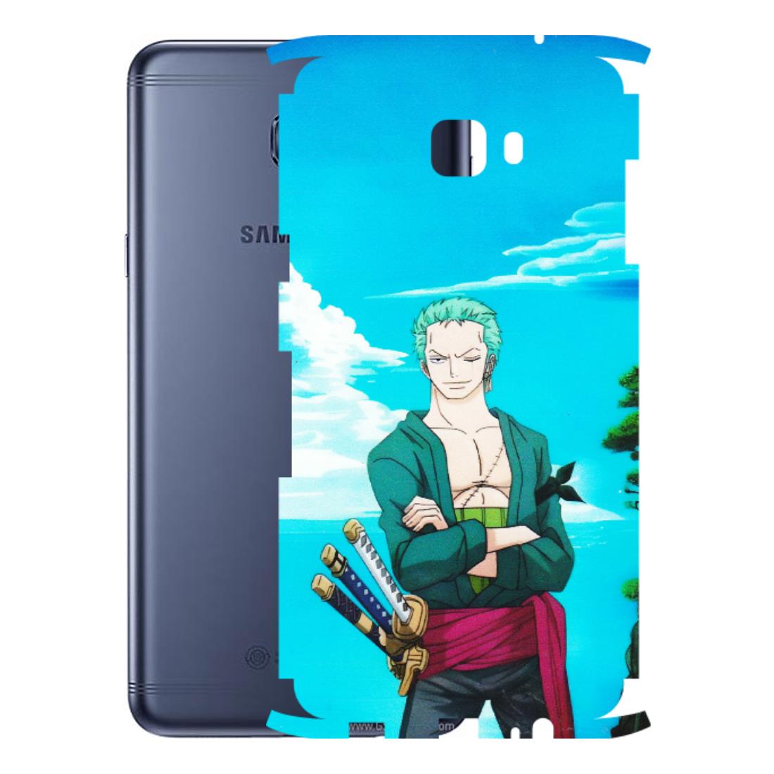Samsung M/F/Note/Flip and C Phone Skins (All Models) - Cool Swordman Zoro Anime - Matte Finish (M-143) Samsung Galaxy C7 Pro