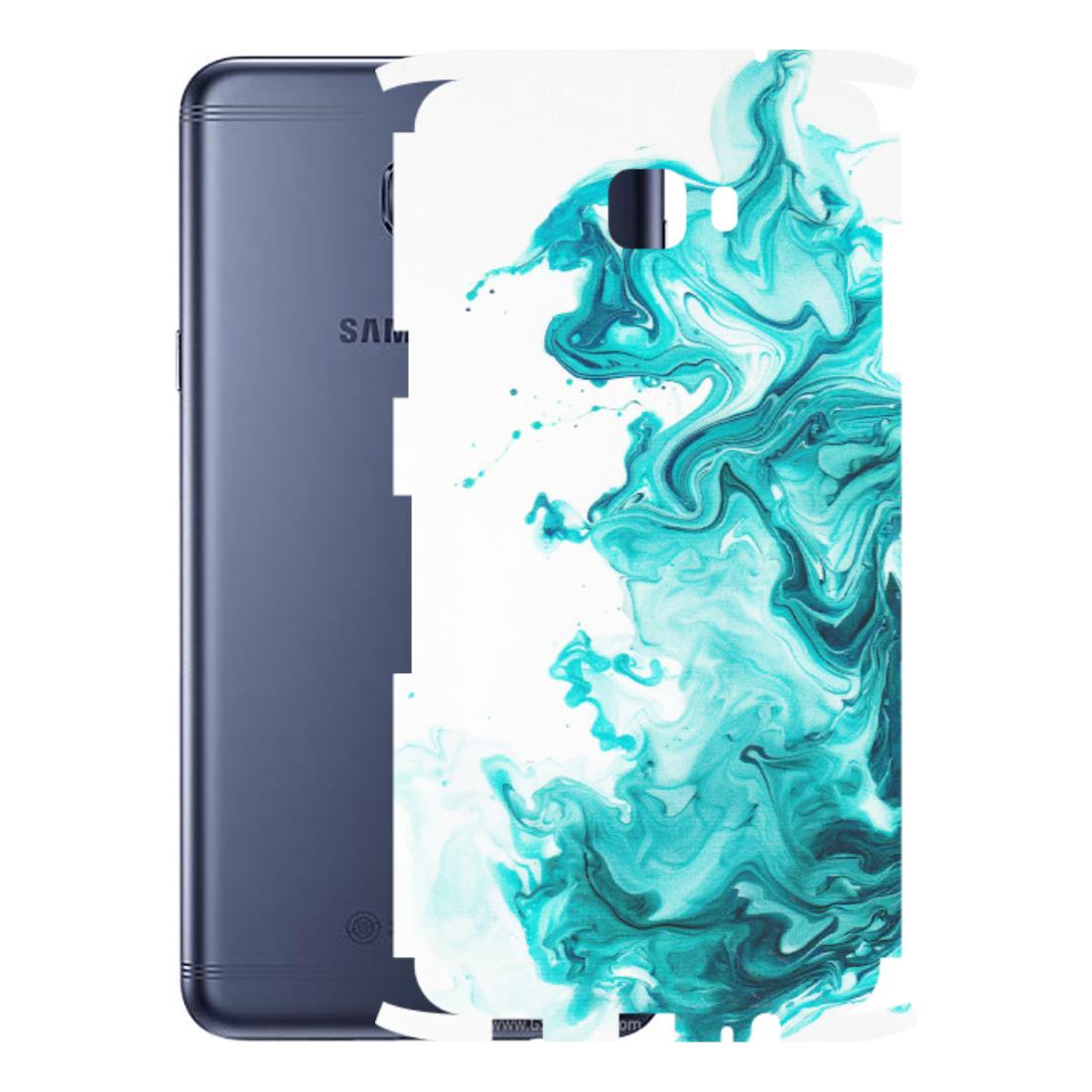 Samsung M/F/Note/Flip and C Phone Skins (All Models) - Sky Blue Abstract Colour - Matte Finish (M-146) Samsung Galaxy C7 Pro