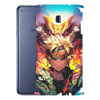 Samsung M/F/Note/Flip and C Phone Skins (All Models) - Angry Naruto Anime - Matte Finish (M-148) Samsung Galaxy C7 Pro
