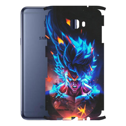Samsung M/F/Note/Flip and C Phone Skins (All Models) - Angry Goku Dragon Ball Anime - Matte Finish (M-150) Samsung Galaxy C7 Pro