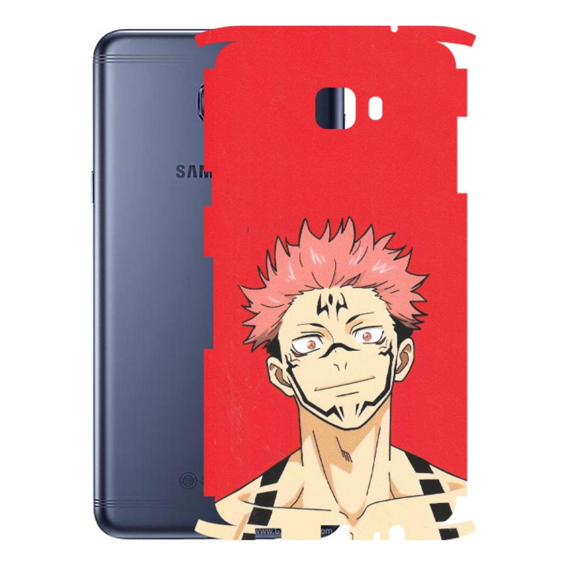 Samsung M/F/Note/Flip and C Phone Skins (All Models) - Ryomen Sukuna Fun Anime - Matte Finish (M-153) Samsung Galaxy C7 Pro