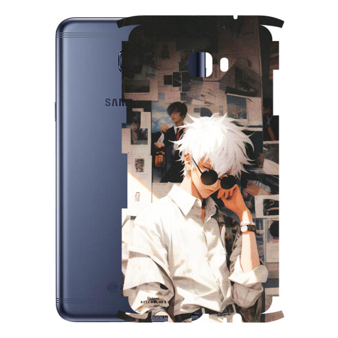Samsung M/F/Note/Flip and C Phone Skins (All Models) - Gojo Satoru Jujustu Kaisen Anime - Matte Finish (M-156) Samsung Galaxy C7 Pro