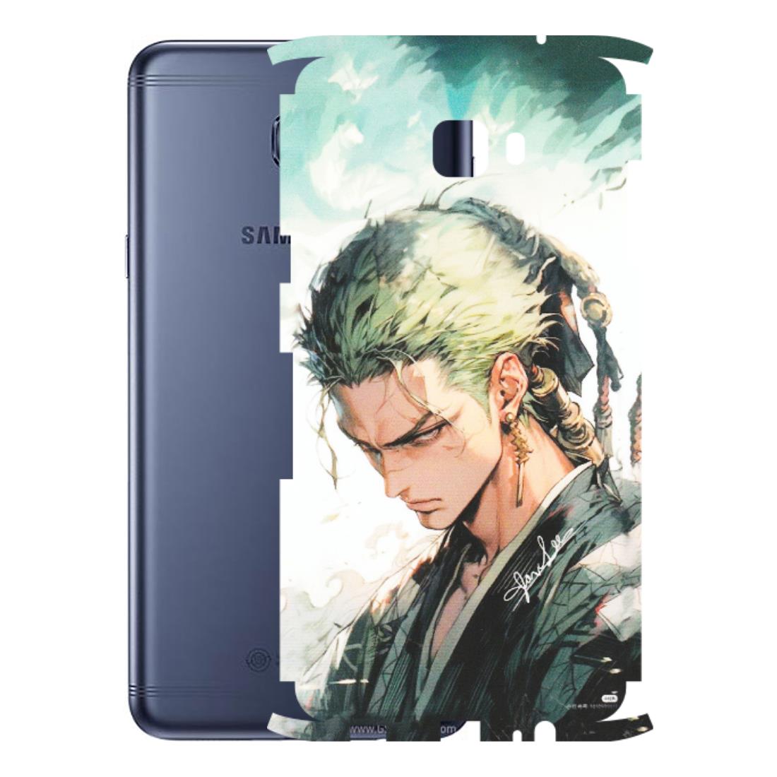 Samsung M/F/Note/Flip and C Phone Skins (All Models) - Pirate Hunter One Piece Anime - Matte Finish (M-157) Samsung Galaxy C7 Pro