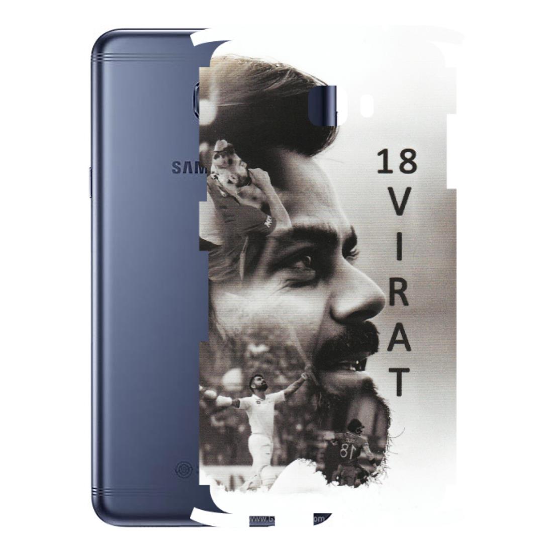 Samsung M/F/Note/Flip and C Phone Skins (All Models) - Virat Kohli Cricketer - Matte Finish (M-163) Samsung Galaxy C7 Pro