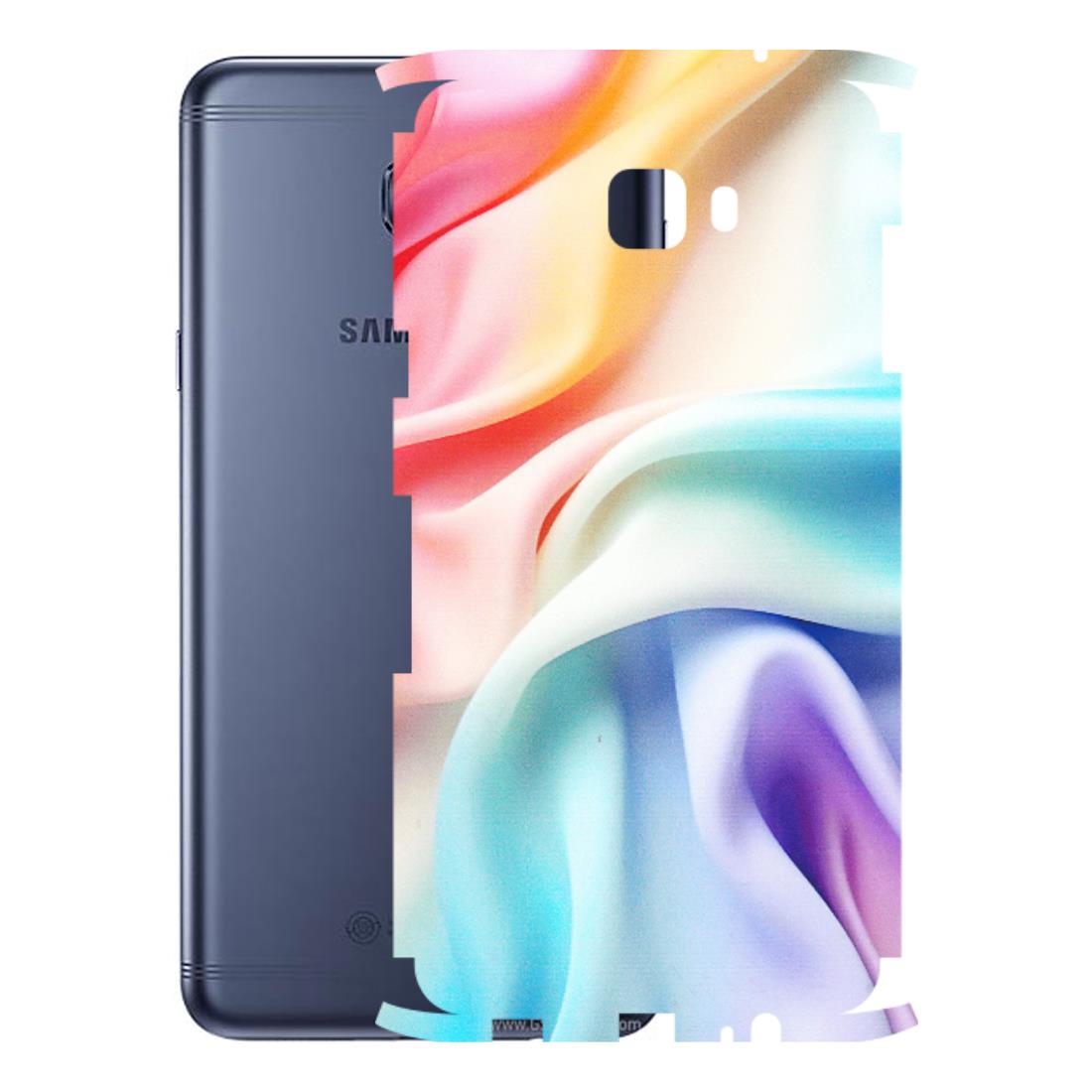 Samsung M/F/Note/Flip and C Phone Skins (All Models) - Colourful Silk Cloth - Matte Finish (M-165) Samsung Galaxy C7 Pro