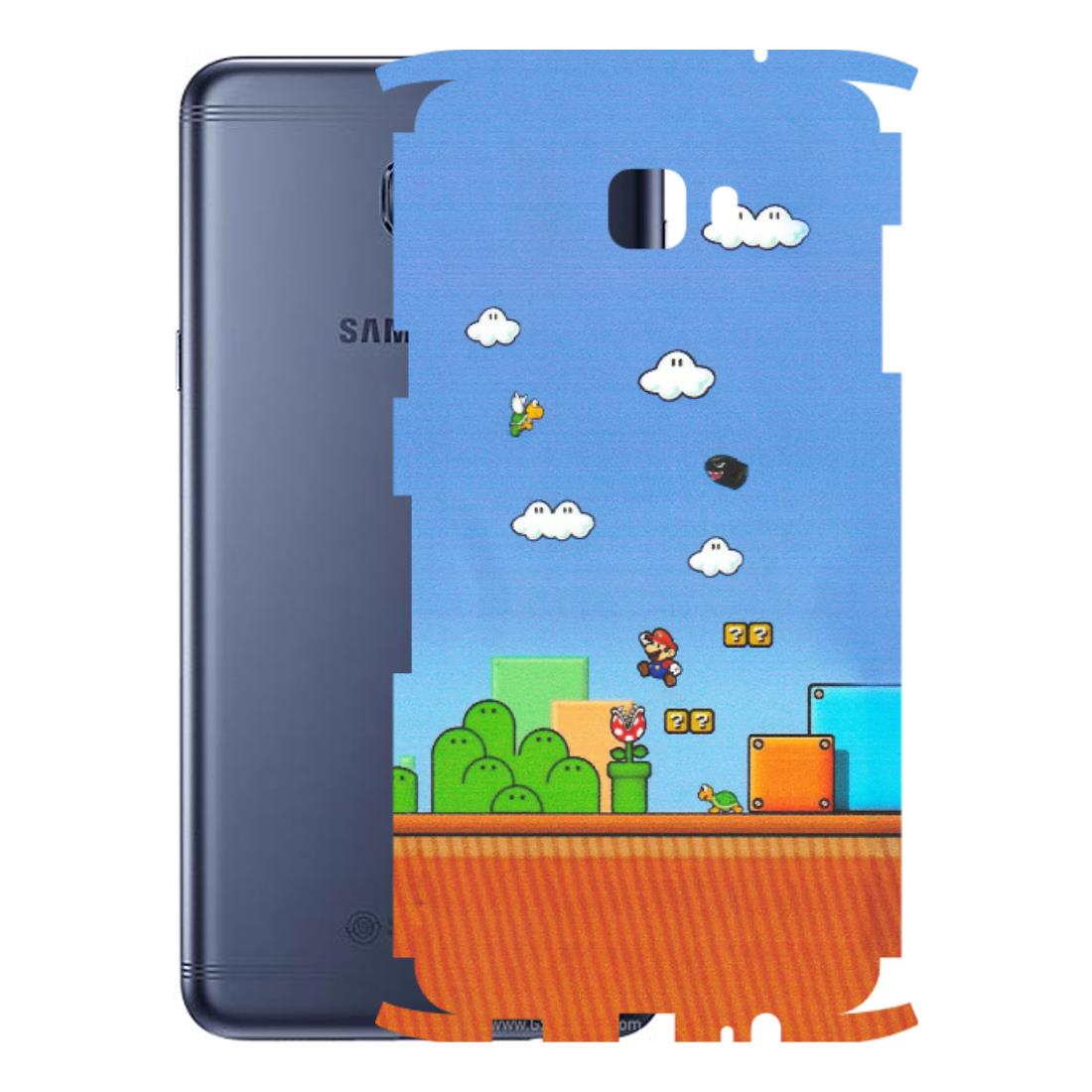Samsung M/F/Note/Flip and C Phone Skins (All Models) - Mario Game Scene - Matte Finish (M-24) Samsung Galaxy C7 Pro