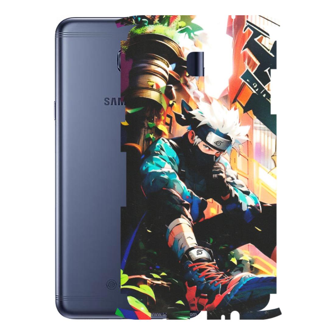 Samsung M/F/Note/Flip and C Phone Skins (All Models) - Ash & Pikachu - Matte Finish (M-26) Samsung Galaxy C7 Pro