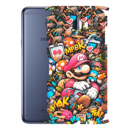 Samsung M/F/Note/Flip and C Phone Skins (All Models) - BMW Logo Performance - Matte Finish (M-27) Samsung Galaxy C7 Pro