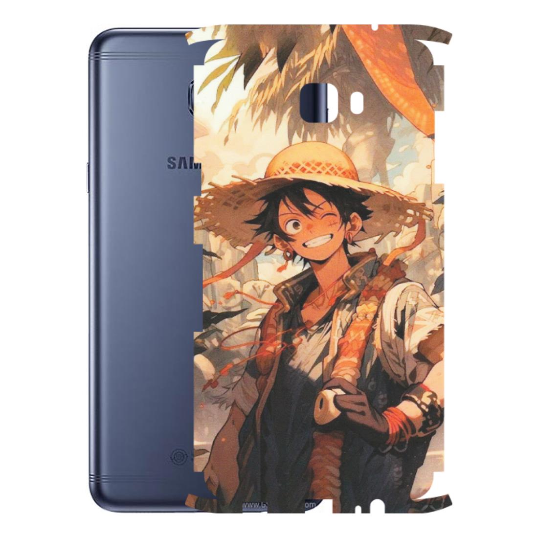 Samsung M/F/Note/Flip and C Phone Skins (All Models) - Anime Character Smile - Matte Finish (M-33) Samsung Galaxy C7 Pro