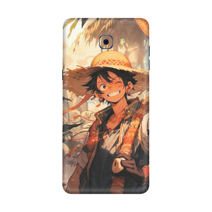 Samsung M/F/Note/Flip and C Phone Skins (All Models) - Anime Character Smile - Matte Finish (M-33) Samsung Galaxy C7 Pro