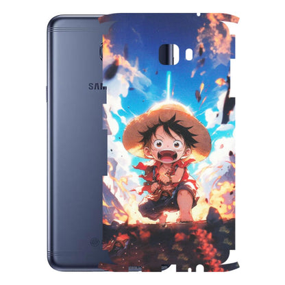 Samsung M/F/Note/Flip and C Phone Skins (All Models) - Toon One Piece Cute Character - Matte Finish (M-35) Samsung Galaxy C7 Pro