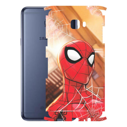 Samsung M/F/Note/Flip and C Phone Skins (All Models) - Spiderman Face New - Matte Finish (M-41) Samsung Galaxy C7 Pro