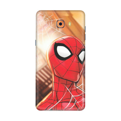 Samsung M/F/Note/Flip and C Phone Skins (All Models) - Spiderman Face New - Matte Finish (M-41) Samsung Galaxy C7 Pro