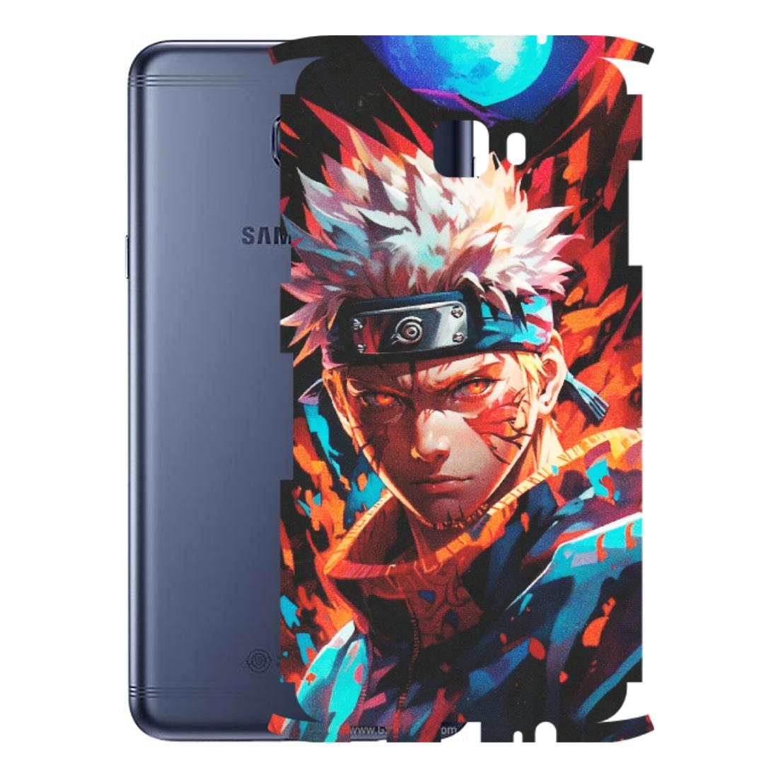 Samsung M/F/Note/Flip and C Phone Skins (All Models) - Anime Ferocious Character - Matte Finish (M-44) Samsung Galaxy C7 Pro