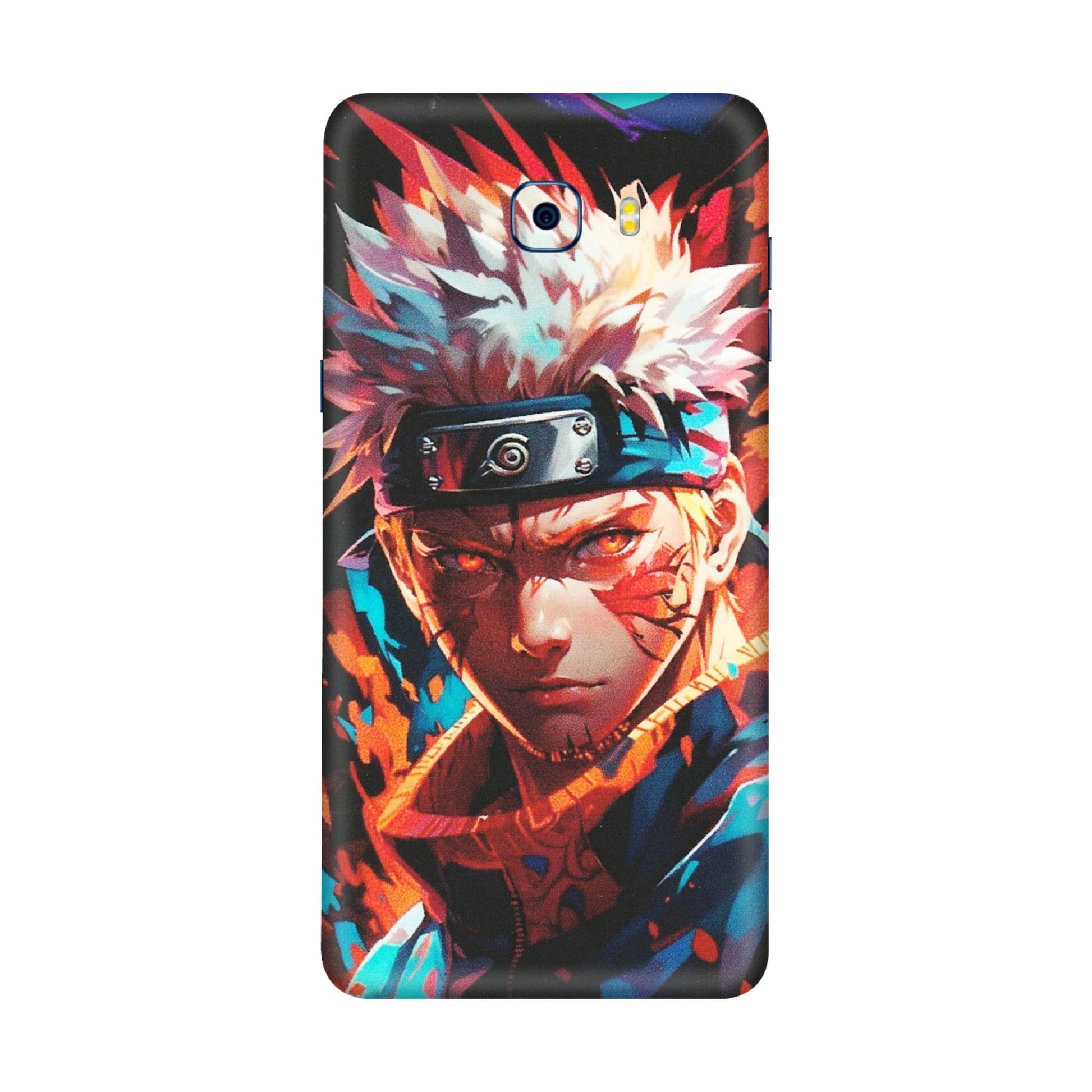 Samsung M/F/Note/Flip and C Phone Skins (All Models) - Anime Ferocious Character - Matte Finish (M-44) Samsung Galaxy C7 Pro