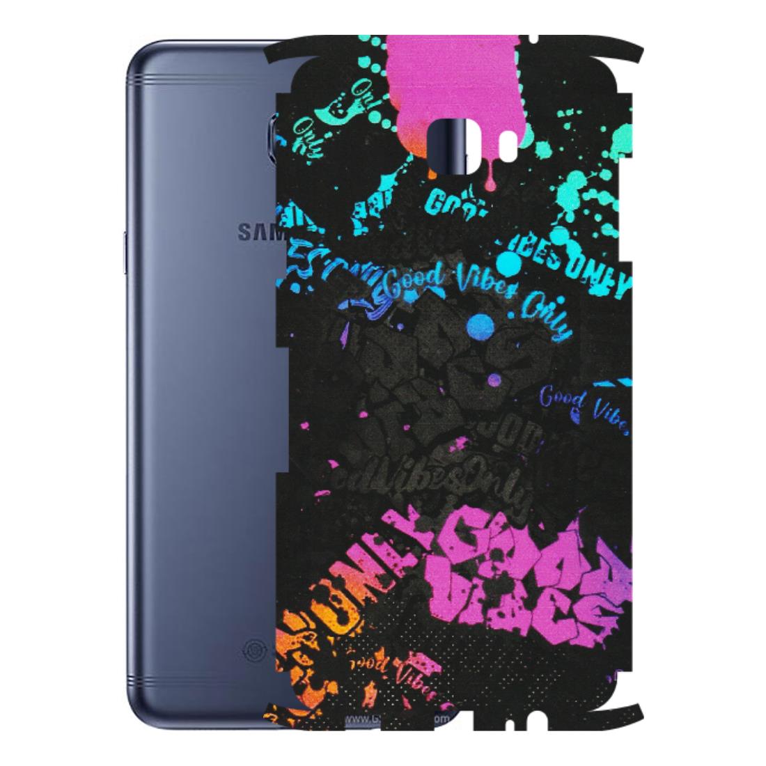 Samsung M/F/Note/Flip and C Phone Skins (All Models) - Majestic Black Vibes - Matte Finish (M-62) Samsung Galaxy C7 Pro