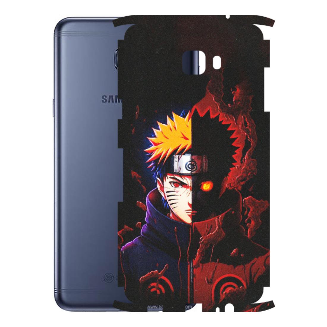 Samsung M/F/Note/Flip and C Phone Skins (All Models) - Naruto X Evil - Matte Finish (M-70) Samsung Galaxy C7 Pro