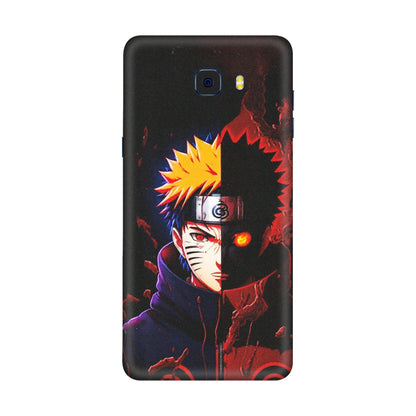 Samsung M/F/Note/Flip and C Phone Skins (All Models) - Naruto X Evil - Matte Finish (M-70) Samsung Galaxy C7 Pro
