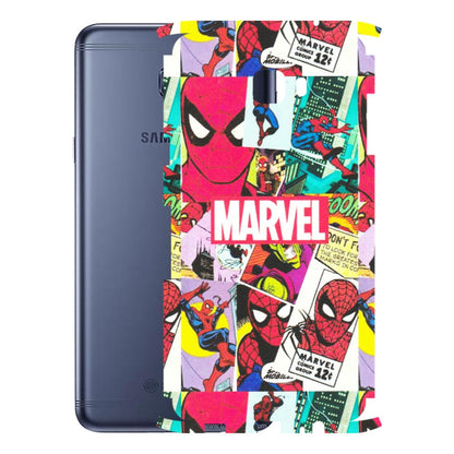 Samsung M/F/Note/Flip and C Phone Skins (All Models) - Marvel Comic Spiderman Grafitti - Matte Finish (M-72) Samsung Galaxy C7 Pro
