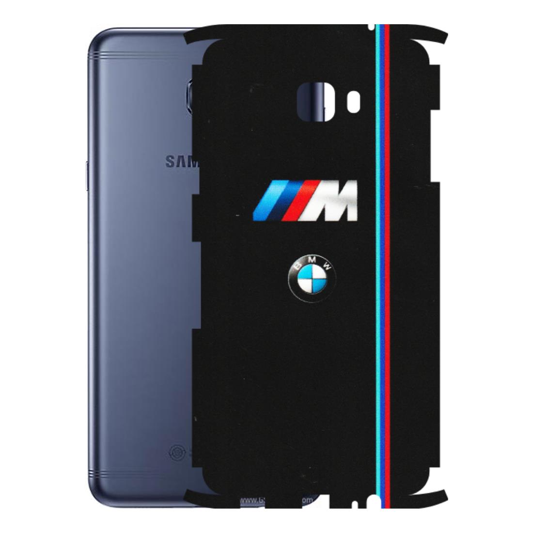 Samsung M/F/Note/Flip and C Phone Skins (All Models) - Styling With Black BMW - Matte Finish (M-74) Samsung Galaxy C7 Pro