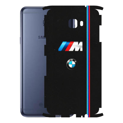 Samsung M/F/Note/Flip and C Phone Skins (All Models) - Styling With Black BMW - Matte Finish (M-74) Samsung Galaxy C7 Pro