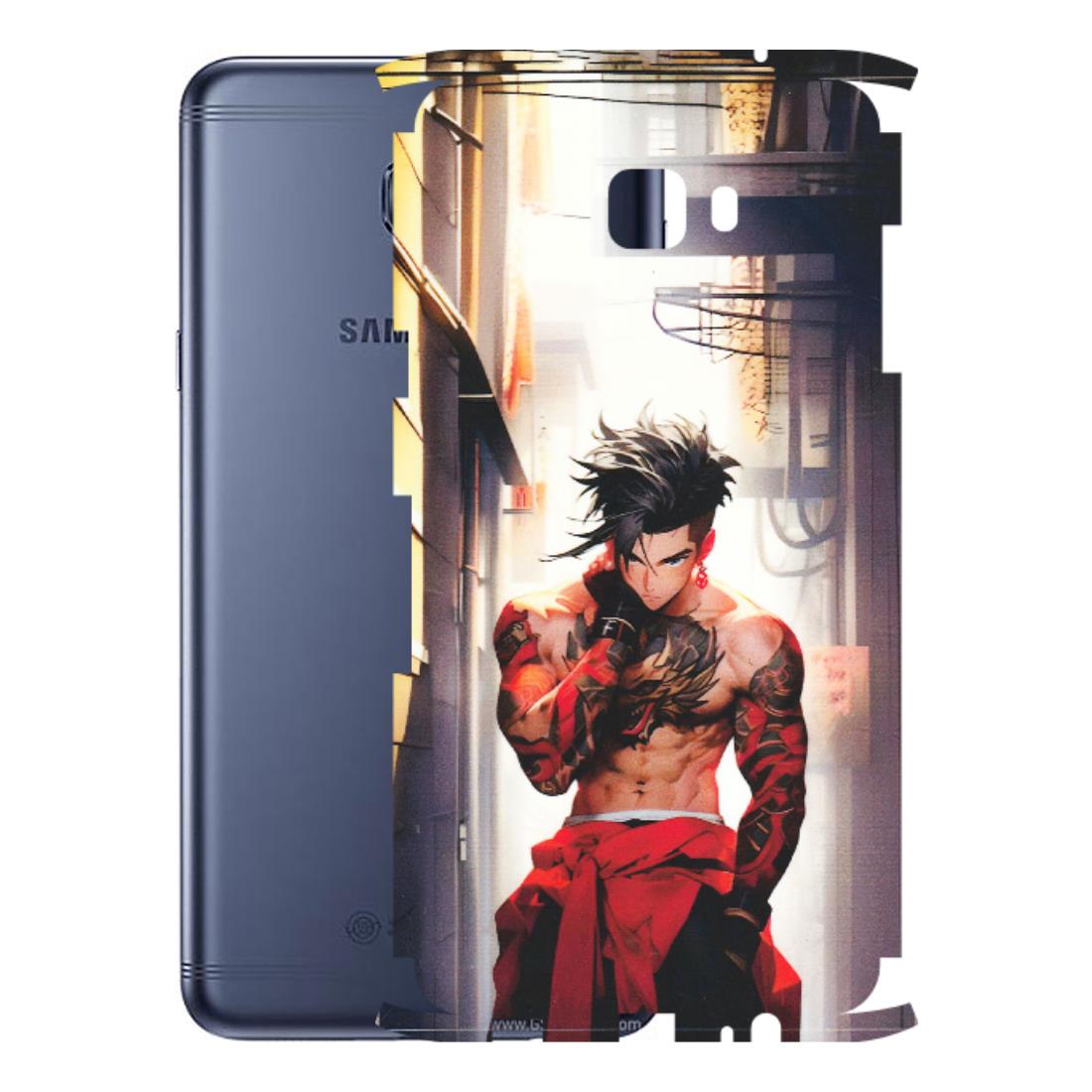 Samsung M/F/Note/Flip and C Phone Skins (All Models) - In the streets of Japan - Matte Finish (M-77) Samsung Galaxy C7 Pro