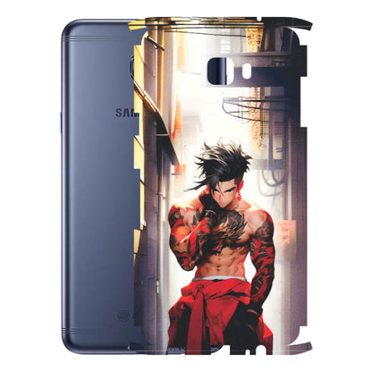 Samsung M/F/Note/Flip and C Phone Skins (All Models) - In the streets of Japan - Matte Finish (M-77) Samsung Galaxy C7 Pro