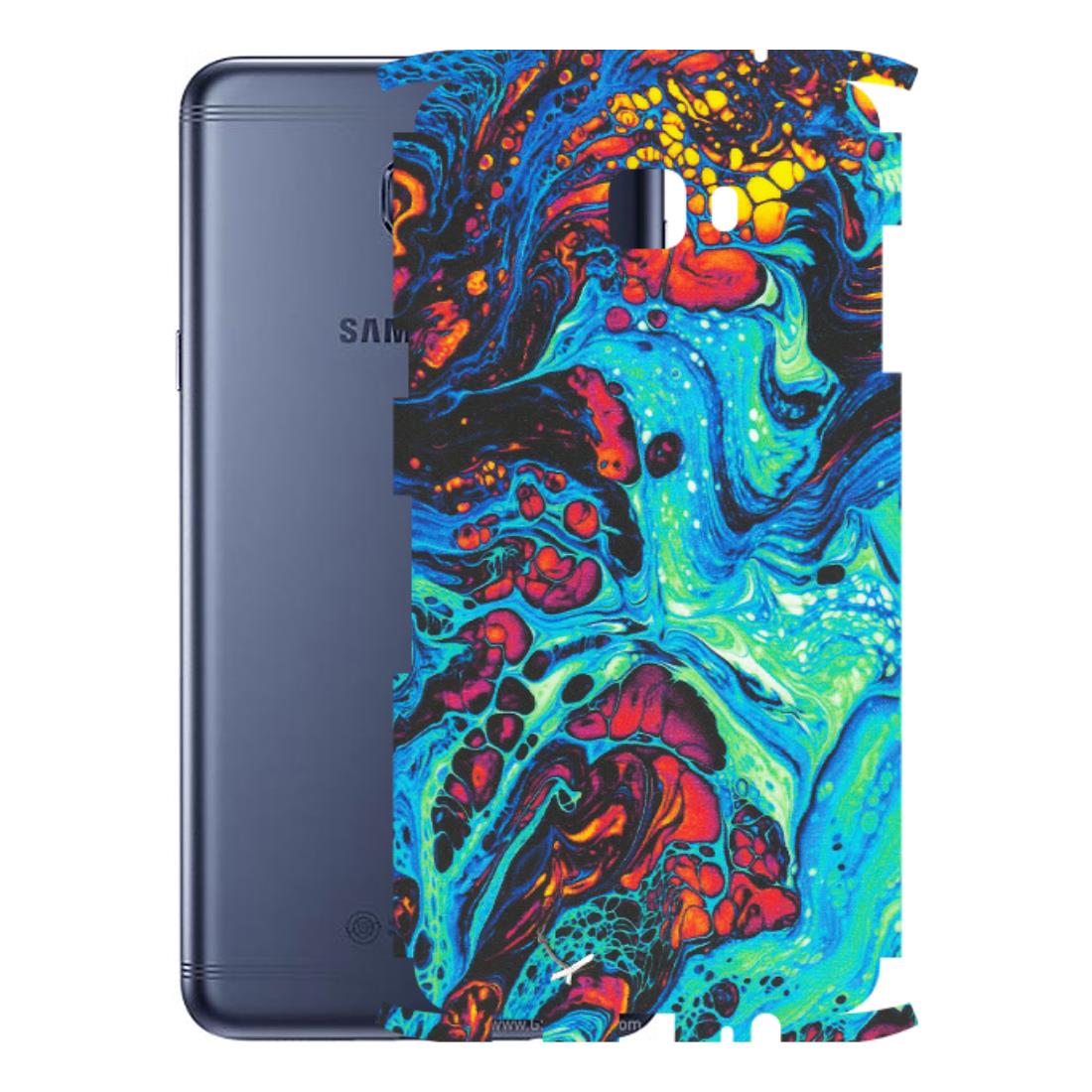 Samsung M/F/Note/Flip and C Phone Skins (All Models) - Majestic Galactic Marbel - Matte Finish (M-85) Samsung Galaxy C7 Pro