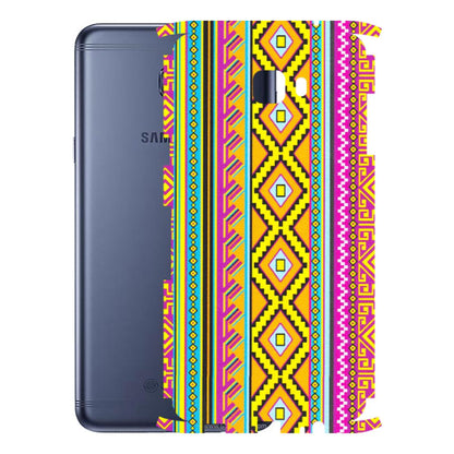 Samsung M/F/Note/Flip and C Phone Skins (All Models) - Thai illustration - Matte Finish (M-89) Samsung Galaxy C7 Pro