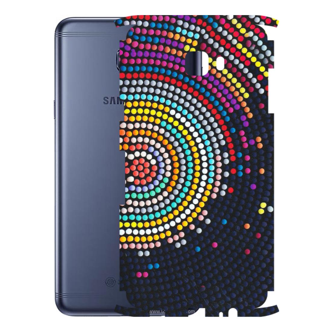 Samsung M/F/Note/Flip and C Phone Skins (All Models) - Rainbow Dot Mandala - Matte Finish (M-97) Samsung Galaxy C7 Pro