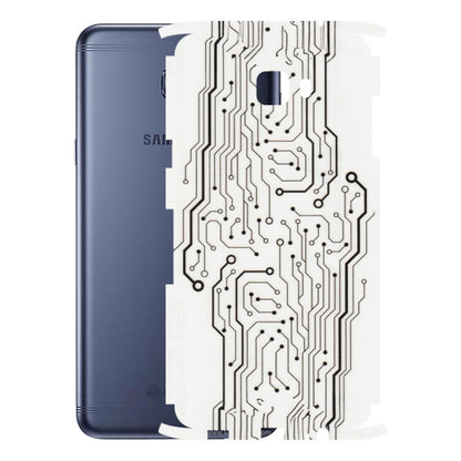 Samsung M/F/Note/Flip and C Phone Skins (All Models) - Tech Circuits - Transparent Finish (T-03) Samsung Galaxy C7 Pro