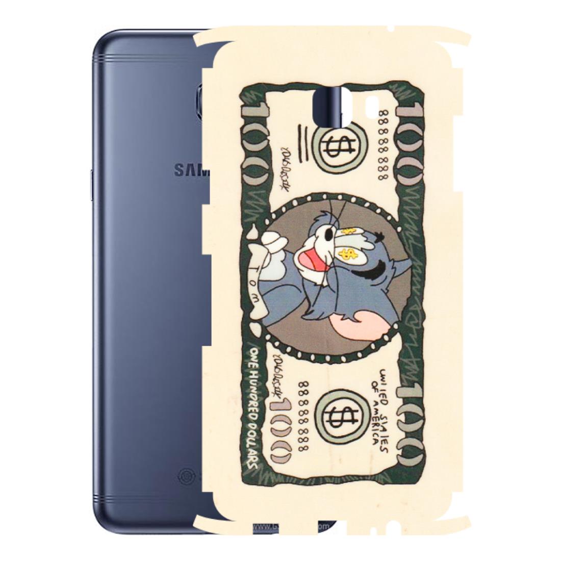 Samsung M/F/Note/Flip and C Phone Skins (All Models) - One Hundred Dollar Tom - Transparent Finish (T-16) Samsung Galaxy C7 Pro