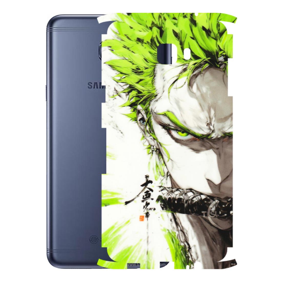 Samsung M/F/Note/Flip and C Phone Skins (All Models) - Roro Taku Anime - Transparent Finish (T-18) Samsung Galaxy C7 Pro
