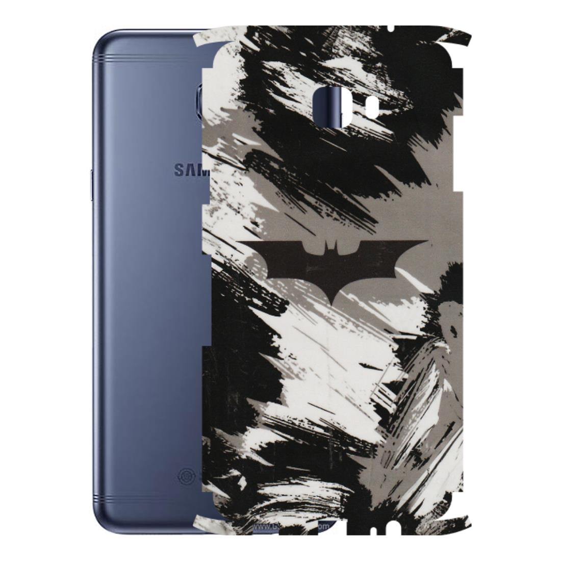 Samsung M/F/Note/Flip and C Phone Skins (All Models) - Batman Fleece DC - Transparent Finish (T-19) Samsung Galaxy C7 Pro