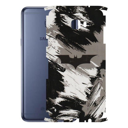 Samsung M/F/Note/Flip and C Phone Skins (All Models) - Batman Fleece DC - Transparent Finish (T-19) Samsung Galaxy C7 Pro