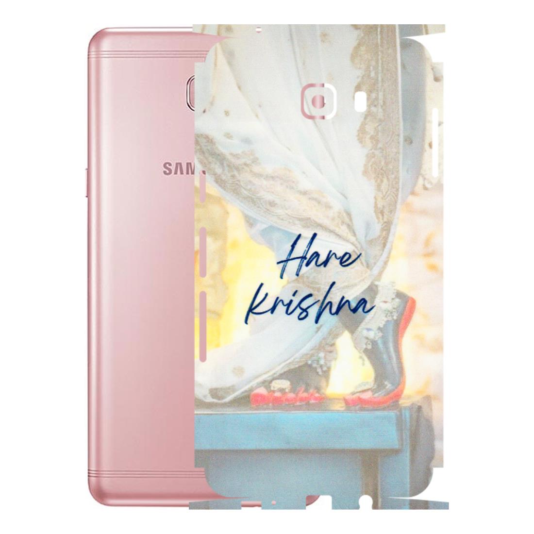 Samsung M/F/Note/Flip and C Phone Skins (All Models) - Hare Krishna - 3D Embossed Finish (L-03) Samsung Galaxy C9 Pro