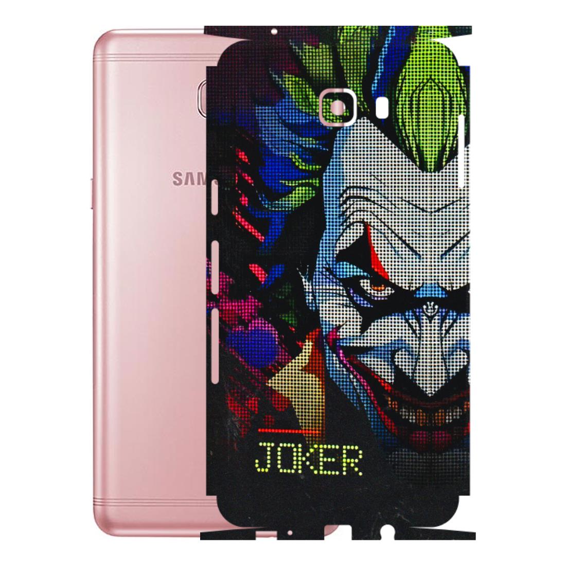 Samsung M/F/Note/Flip and C Phone Skins (All Models) - Joker Dot Matrix - 3D Embossed Finish (L-08) Samsung Galaxy C9 Pro