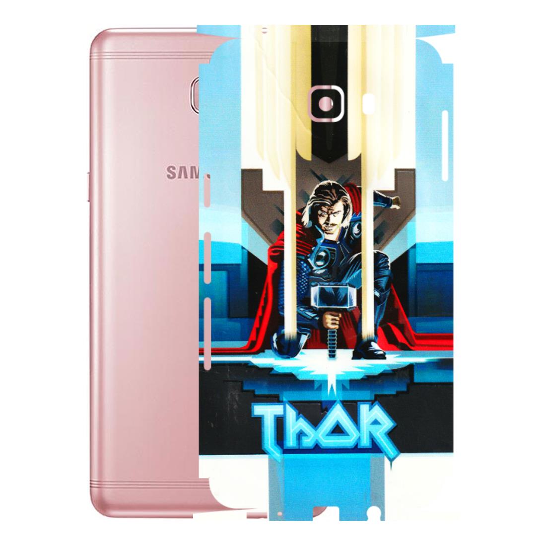 Samsung M/F/Note/Flip and C Phone Skins (All Models) - Thor - 3D Embossed Finish (L-137) Samsung Galaxy C9 Pro