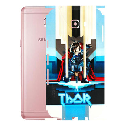 Samsung M/F/Note/Flip and C Phone Skins (All Models) - Thor - 3D Embossed Finish (L-137) Samsung Galaxy C9 Pro