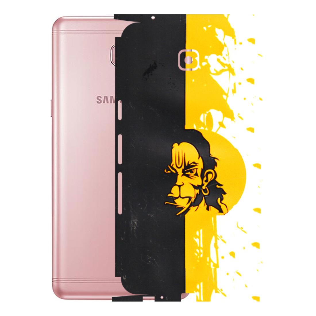 Samsung M/F/Note/Flip and C Phone Skins (All Models) - Bajrangbali - 3D Embossed Finish (L-151) Samsung Galaxy C9 Pro