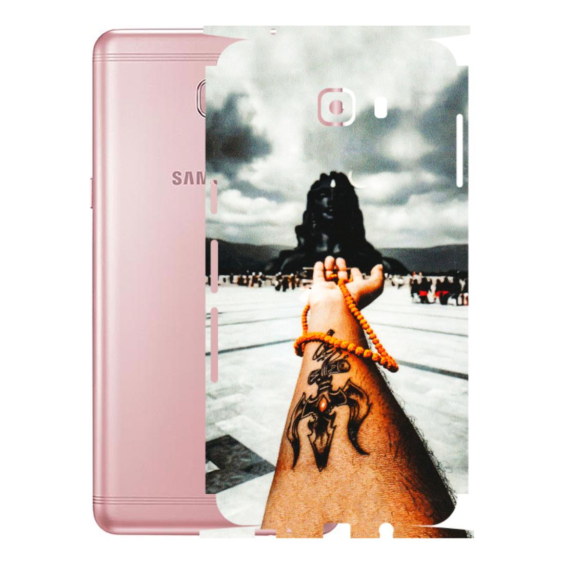 Samsung M/F/Note/Flip and C Phone Skins (All Models) - Jai Adiyogi Mahakaal - 3D Embossed Finish (L-164) Samsung Galaxy C9 Pro